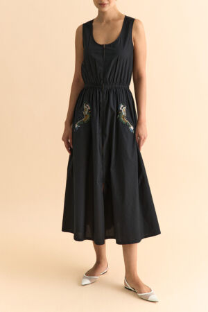 Embellished Midi Dress