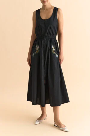 Embellished Midi Dress